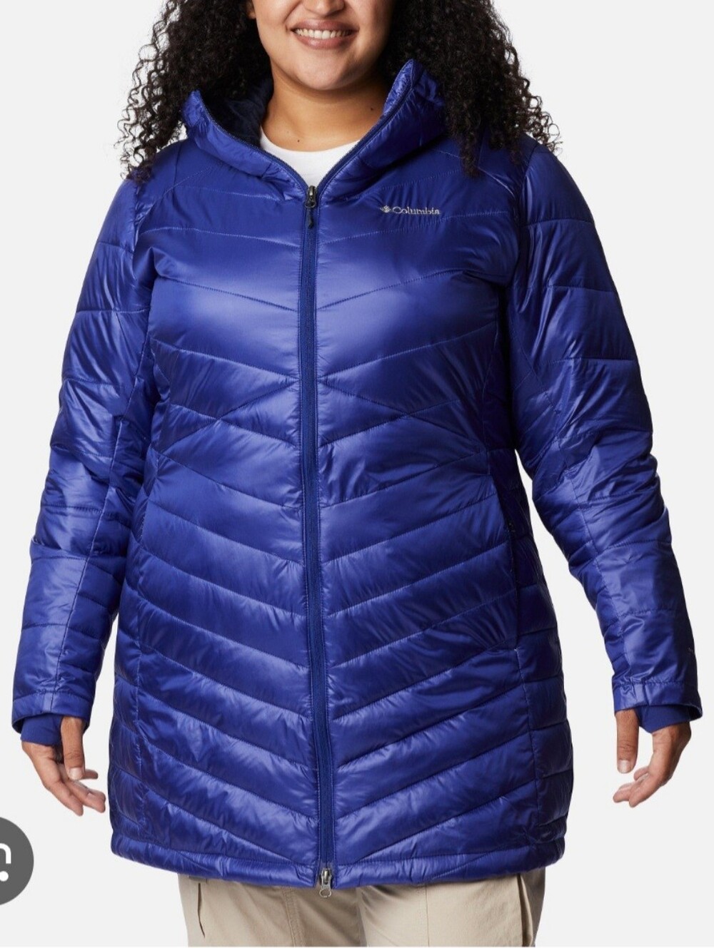 Columbia Joy Peak Mid Insulated Hooded Jacket Size 2XL